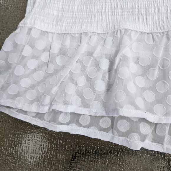 89th + Madison Cottagecore Peplum Woman's Blouse | Sheer Sleeves Feminine Boho - Picture 7 of 10